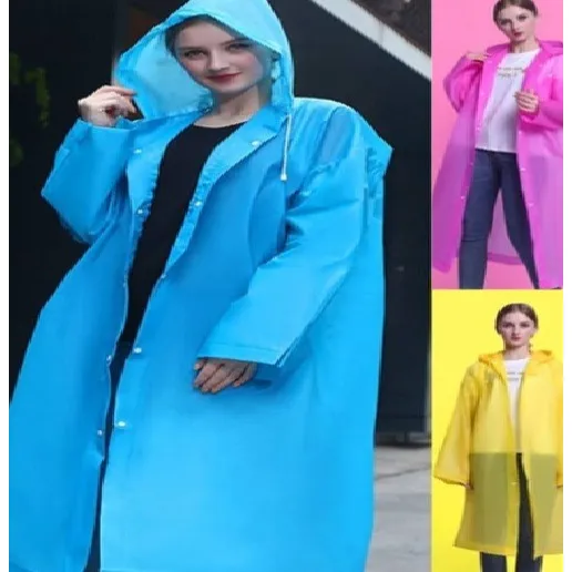 Poncho Impermeable Para La Lluvia Tipo Chaqueta