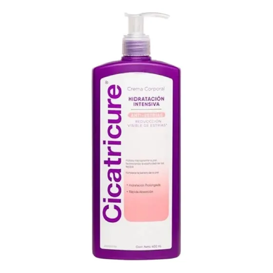 Cicatricure Crema Corporal Anti Estrias 400ml