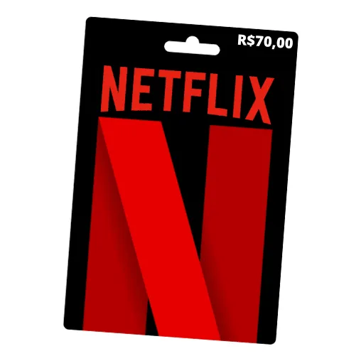 Gift Card Netflix De 70 Reais - Envio Imediato!!!