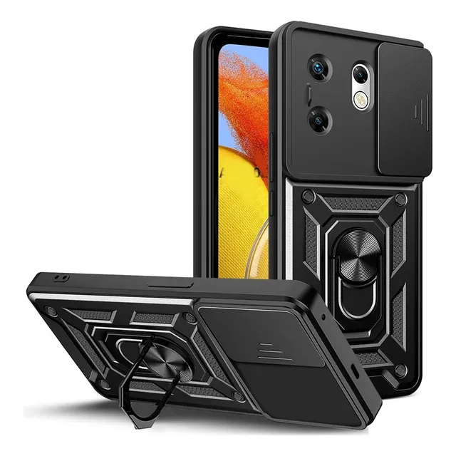 Funda Armor Anillo Antishock Protector Camara Deslizable New