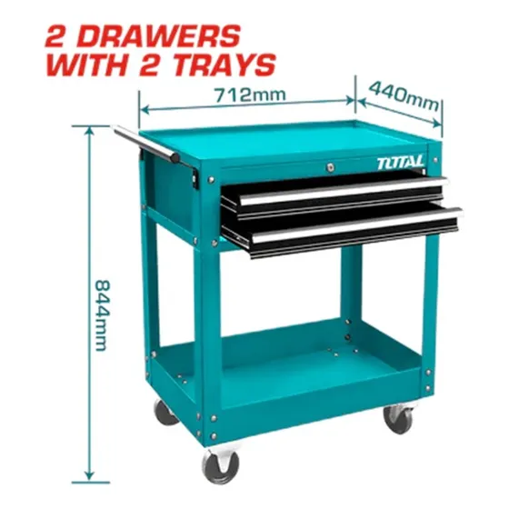 Carro Caja Herramientas Con Gavetas Ruedas Taller Mecanico