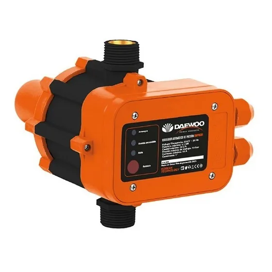Regulador Automatico De Presion Press Control Daewoo Color Naranja Fase eléctrica 220v Frecuencia 50 Hz