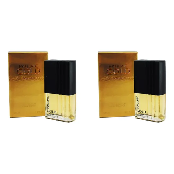 Pack Perfume Paulvic Gold For Men 55 Ml
