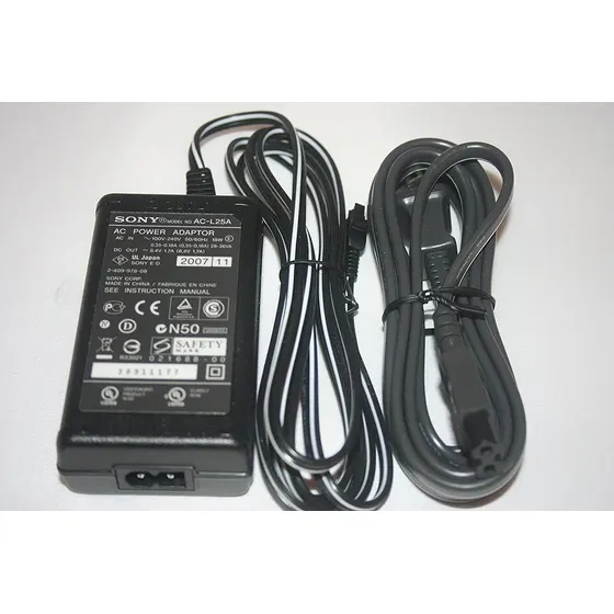 Adaptador De Corriente Sony Handycam Ac L25a Dc 8.4v /1.7a