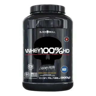 Suplemento Black Skull Caveira Preta Whey 100% Hd Sabor Cookies & Cream De 900g Suplemento Black Skull Caveira Preta Whey 100% Hd Sabor Cookies & Cream De 900g