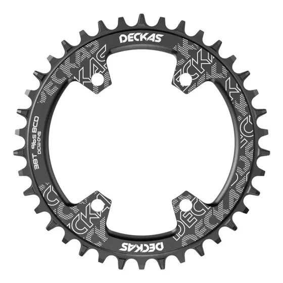 Monoplato Mtb Narrow Wide 96 Bcd Asimétrico Oval Circular 