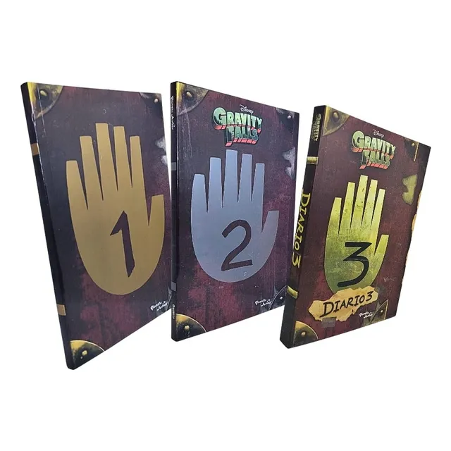 Pack Libros Diario De Gravity Falls Diario 1-2-3 / Libnuevos