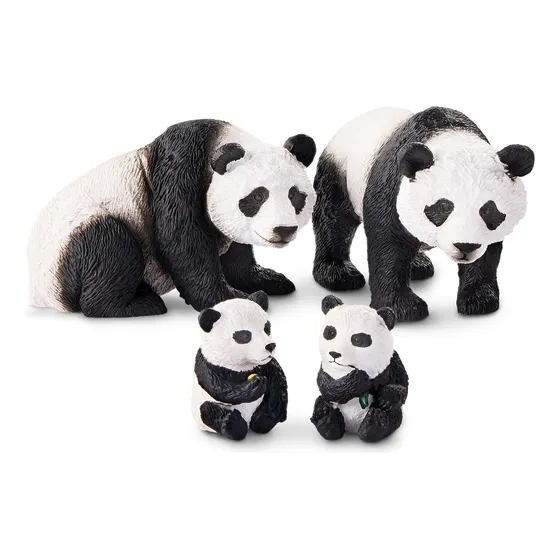 Familia De Pandas Gigantes Terra By Battat, Oso Panda Pequeñ