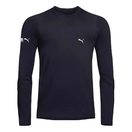 Camiseta Puma Térmica Manga Longa Proteção Uv 50+ Masculina