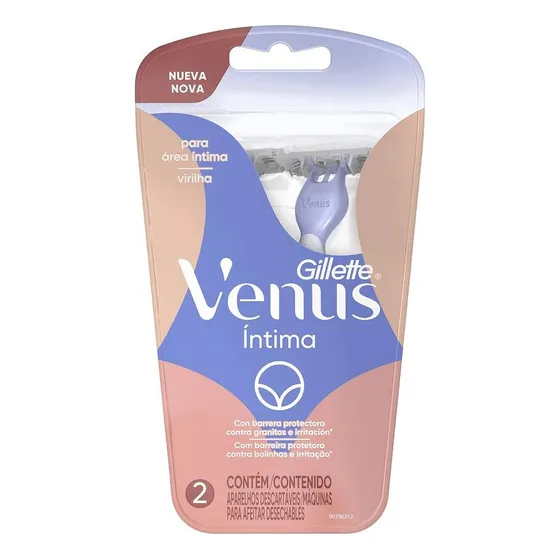 Afeitadora Venus Intima Descartable 2 Uds.