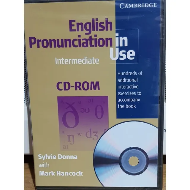 English Pronunciation In Use Intermedio Cdrom Excelente!!!