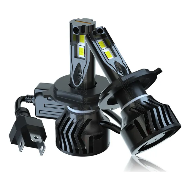 A Proyector Led H4 For Moto Italika Ft 250 Ts 30000 Lm