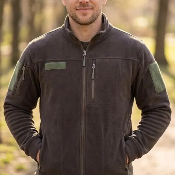 Campera Polar Tactica De Abrigo Termica Trekking Airsoft