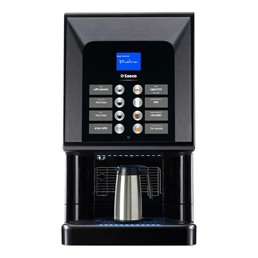 Saeco Phedra Expendedora Cafetera Express Automatica Vending Negro