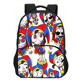 A Mochila Escolar Estampada The Amazing Digital Circus Para Es A Mochila Escolar Estampada The Amazing Digital Circus Para Es
