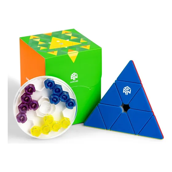 Gan Pyraminx 60 Imanes, Rompecabezas De Pirámide Magnético D
