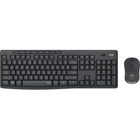 Combo Negro Teclado Mouse Mk295 Silent Touch Logitech 920-009792