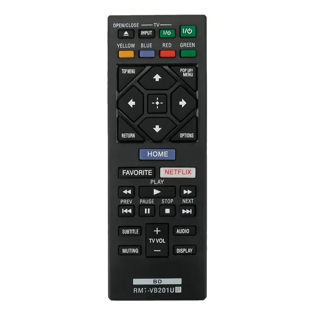 Sony Blu-ray Control Remoto Rmt-vb201u Para Bd Dvd