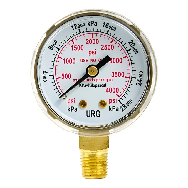 Manometro De Presion 0 4000 Psi Nuevo Tienda Calidad Oferta