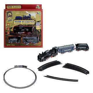 Trem Expresso Clåssico Ferrorama Pilha 13pc Brinquedo Infan Trem Expresso Clåssico Ferrorama Pilha 13pc Brinquedo Infan