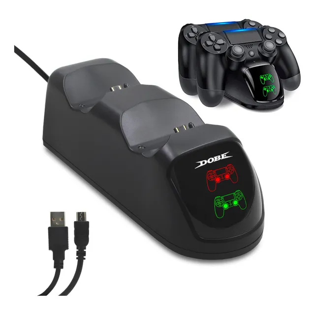 Base de carga rápida para PlayStation 4 Ps4 Dock Dobe TP4-889 Negro
