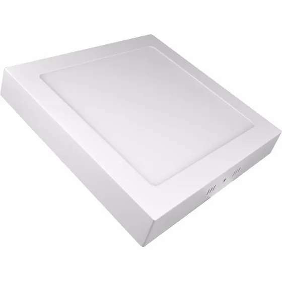 Plafon Led Cuadrado 24w Interelec Luz Fria 30x30 6500k