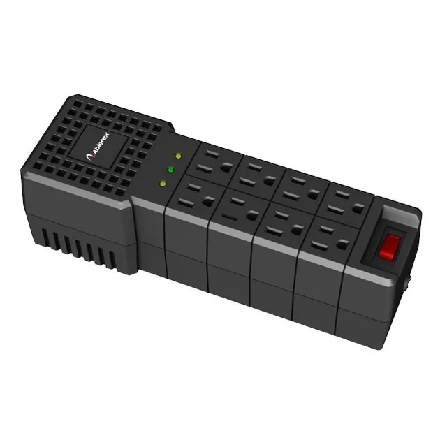 Regulador De Voltaje Ablerex Automático 1200va/600w. 8 Tomas