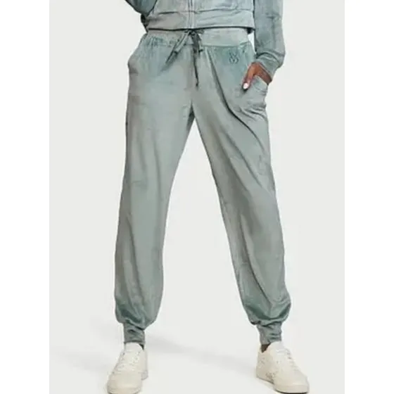 Pantalon Mono Deportivos De Terciopelo Victoria's Secret 