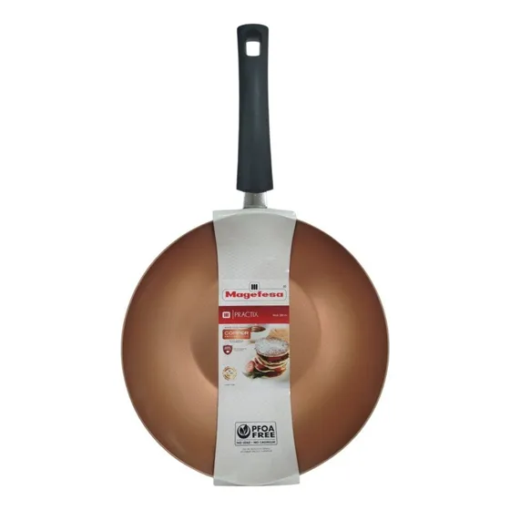 Sartén Wok 28cm Antiadherente Pfoa Free Practix Magefesa