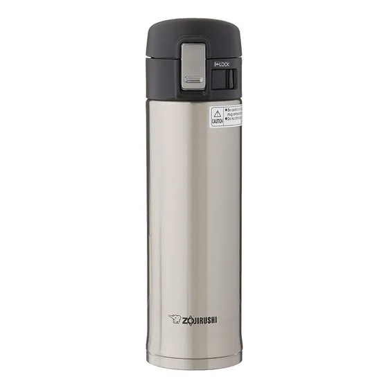Taza térmica Zojirushi de viaje, 480 ml, acero inoxidable SM-Khe48, color plateado