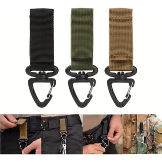 Llavero Edc Con Mosquetón Táctico Para Exteriores, 3 Unidade Llavero Edc Con Mosquetón Táctico Para Exteriores, 3 Unidade