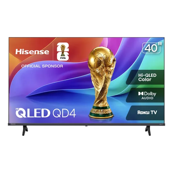 Smart Tv Hisense 40qd4sr Hi-qled Roku Tv Fhd 40