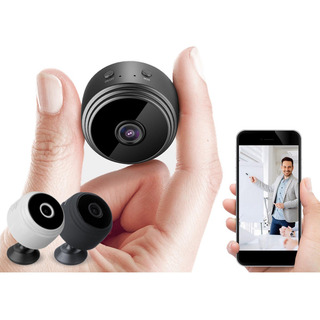 Mini Camera Wifi Sem Fio C/ Som E Visão Noturna Escuta Top Mini Camera Wifi Sem Fio C/ Som E Visão Noturna Escuta Top