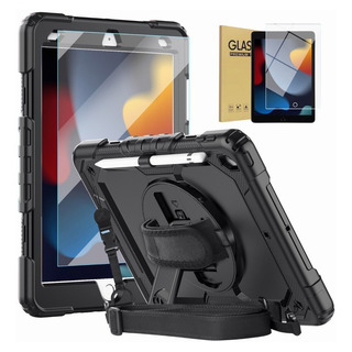 Mica + Funda Para iPad 10.2 9ª 8ª 7ª Generación 2021 A2602 Mica + Funda Para iPad 10.2 9ª 8ª 7ª Generación 2021 A2602