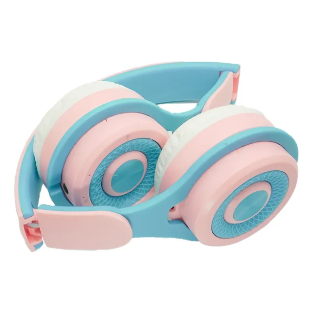 Audífonos De Diadema Bluetooth Con Luz Led Xy-221