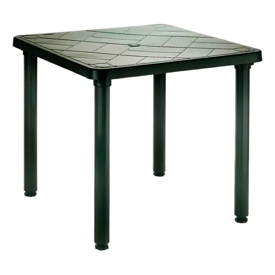 Mesa Cuadrada Plástica Desarmable Duraplas