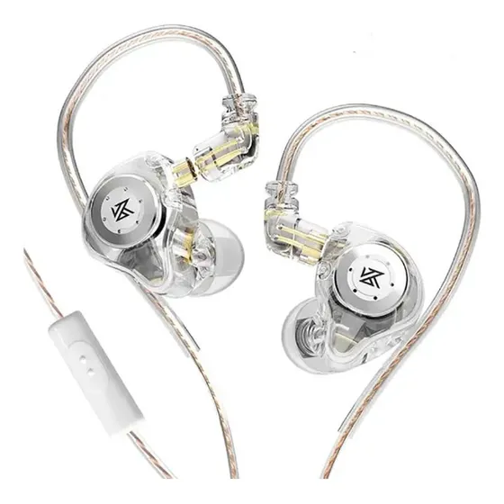 Auriculares In-ear Kz Edx Pro Gamer Con Micrófono Negro