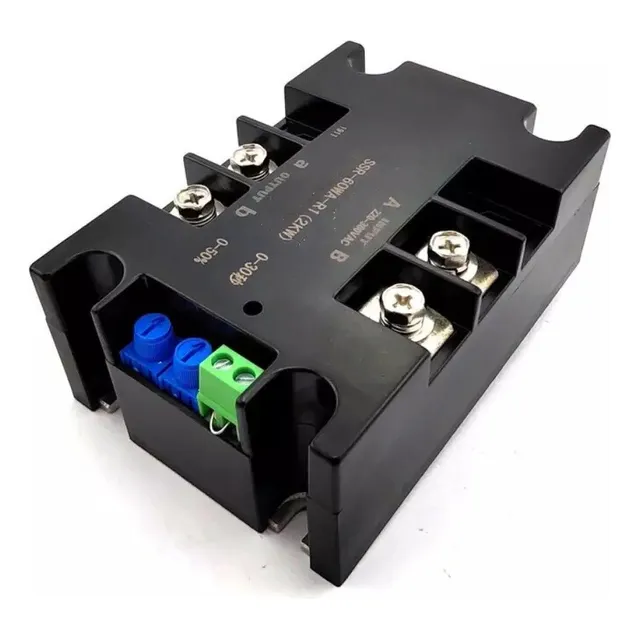 Arrancador Suave De Motor Monofásico 220vac Ssr-60wa-r1(2kw)