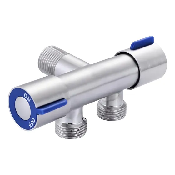Llave De Arresto Doble 1/2 Macho/macho