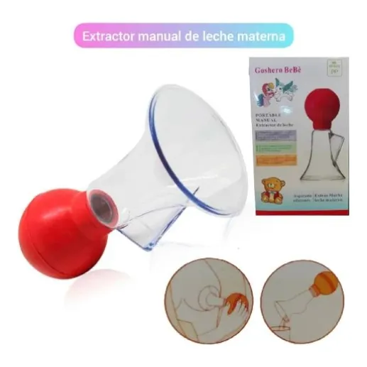 Extractor Plástico Manual Para Leche Materna 