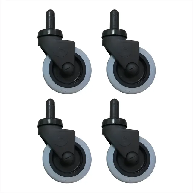 Rodas Rodízios Para Balde Doblô Ou Dianteiro Carro Kit 4