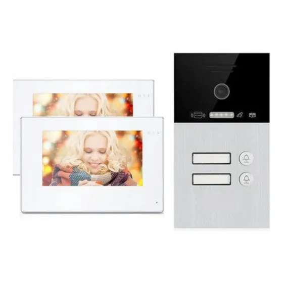Video Portero Inteligente Ip Con App Wifi - 2 Apartamentos
