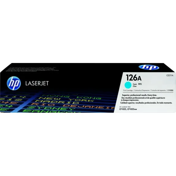 Tóner Hp 126a Color Cian
