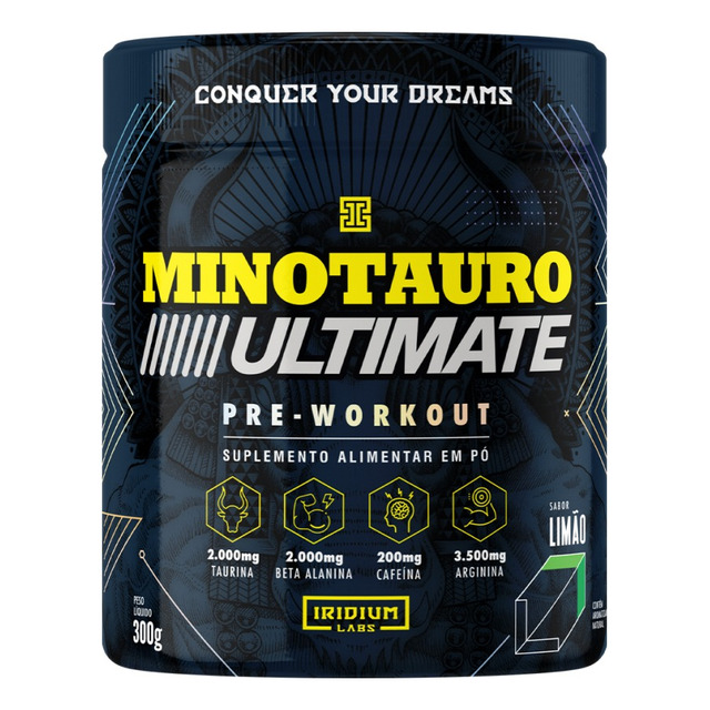 Pré Treino Minotauro Ultimate 300g - Iridium Labs Pré Treino Minotauro Ultimate 300g - Iridium Labs