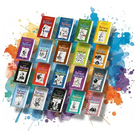 Livro Diário De Um Banana Capa Dura Avulso 1 2 3 4 5 6 7 8 9 10 11 12 13 14 15 16 17 18 19 20 21 22 23 24 25