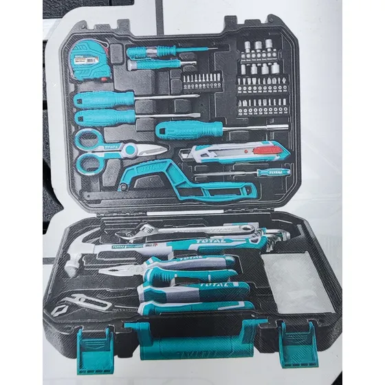 Set De Herramientas Total 130pzas