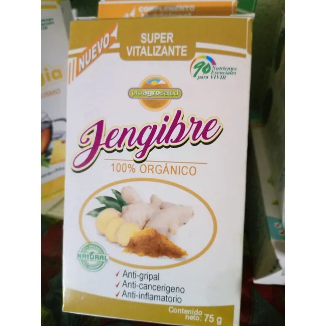 Jengibre Orgánico En Polvo