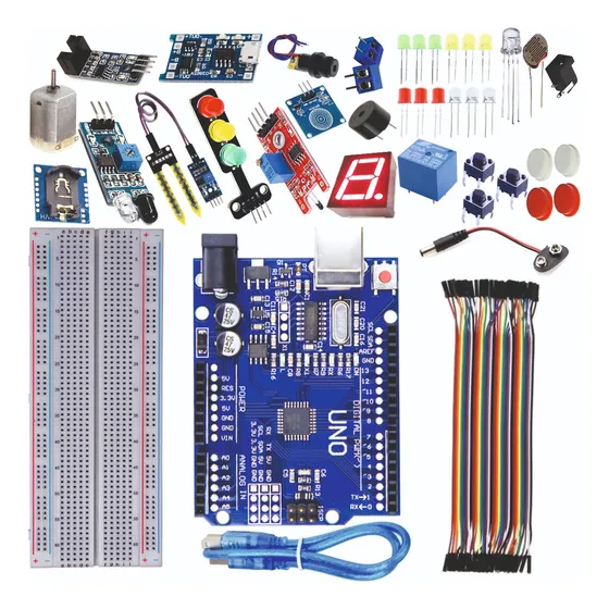 Kit Iniciante Projeto 152pçs Compatível Arduino  Nf-e