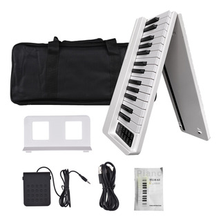 Teclado Musical Electrónico Roll-up Plegable 61 Teclas Teclado Musical Electrónico Roll-up Plegable 61 Teclas