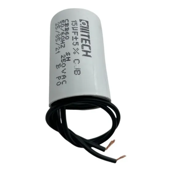 Capacitor 15uf Motor Portão Eletrônico Ppa Rossi Rcg Garen
